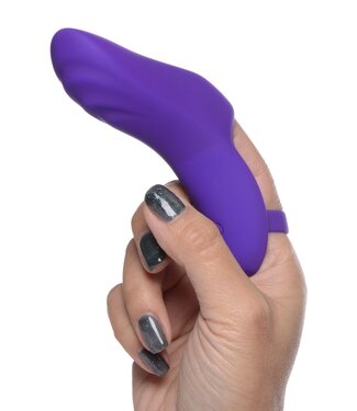 XR Brands FRISKY - Finger Bang Her Pro Vingervibrator - Paars