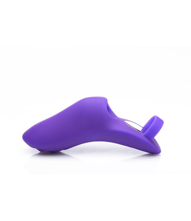 XR Brands FRISKY - Finger Bang Her Pro Vingervibrator - Paars