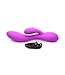 XR Brands BANG! - Flexibele Rabbit Vibrator Duo Stimulatie - Paars