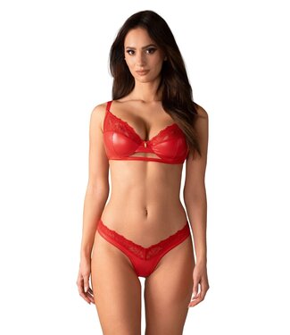 Obsessive Obsessive - Aliosa Tweedelige Set - Rood