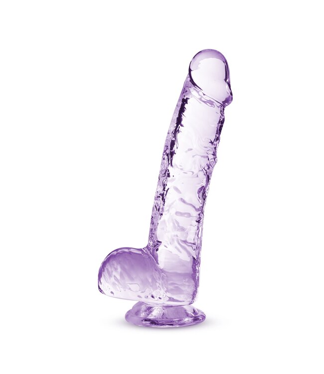 B Yours B Yours - Naturally Yours Crystalline Dildo Amethist