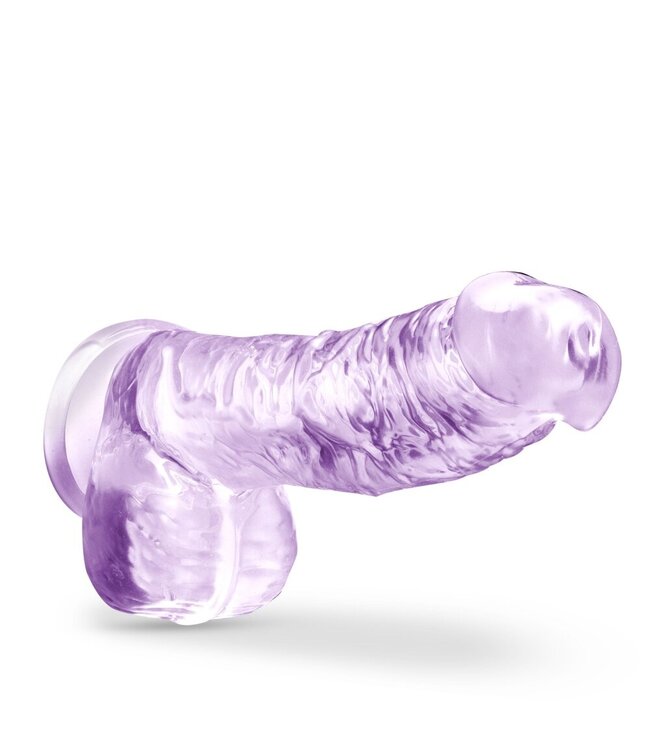 B Yours B Yours - Naturally Yours Crystalline Dildo Amethist