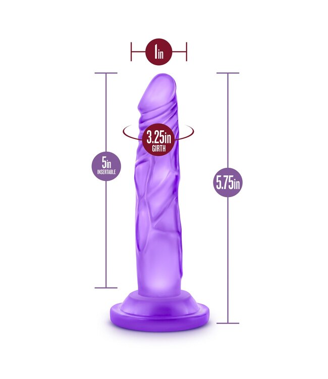 B Yours B Yours - Naturally Yours Mini Cock - Paars