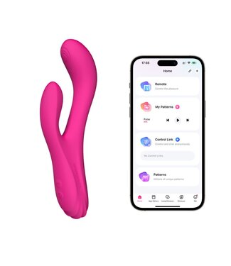 Lovense Lovense - Osci 3 Verwarmende G-Spot Vibrator - Roze
