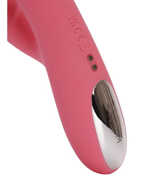 Rimba SVAKOM - Avery - Thrusting Rabbit Vibrator - Strawberry Pink