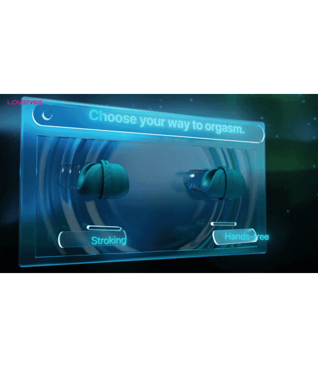 Lovense Lovense - Gush 2 Handsfree Masturbator - Groen