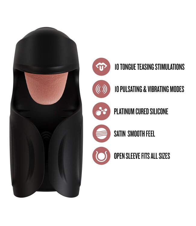 M For Men M for Men - Lickety Split Masturbator - Zwart