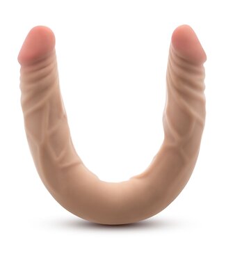 Dr Skin Dr. Skin – Plus 35,5 cm Buigzame Dubbele Dildo – Beige