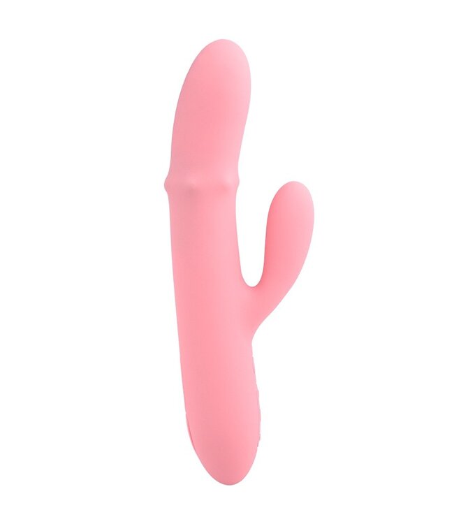 Rimba SVAKOM - Mora Neo - Interactieve Rabbit Vibrator met stimulerende thrusting kralen - Roze