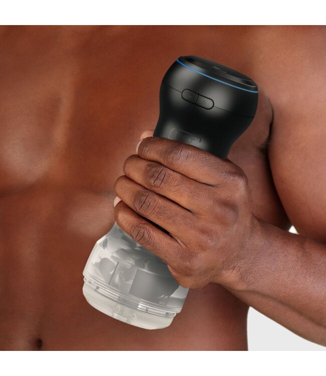 Kiiroo Kiiroo – Feel Crystal Stroker Set – Met PowerBlow Zuigsysteem