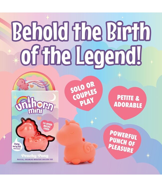 Creative Conceptions Unihorn - Mini Peachy Pony Vibrator