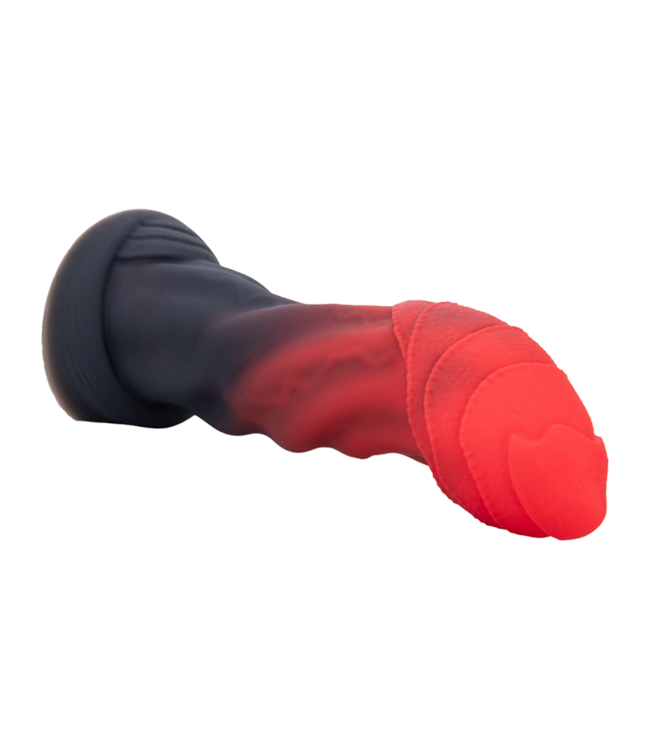 Rimba Power Monsters - Infernal Goliath - Rippled Monster Dildo - 25 cm - Mix Color