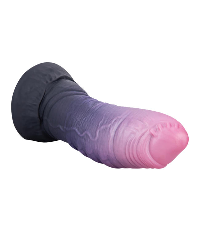 Rimba Power Monsters - Dreadful Fiend - Rippled Monster Dildo - 24 cm - Mix Color