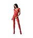 Passion Passion - BS062 Bodystocking - Rood