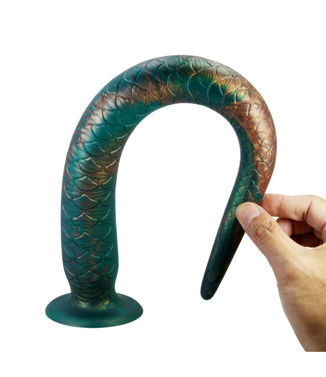 Rimba Power Monsters - Verdant Titan - Mythical Beast-Tail Dildo - Mix Color