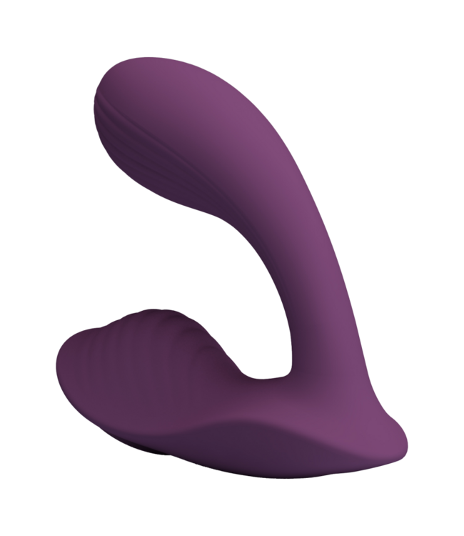 Rimba PL - Franz - Draagbare vibrator (app-gestuurd) - Bordeauxrood