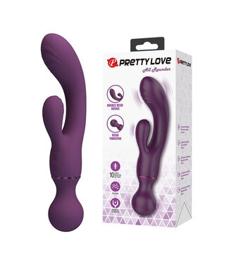 Rimba PL - Allrounder - Rabbit Vibrator - Bordeauxrood