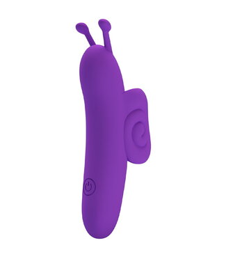 Rimba Pretty Love - Snail - Krachtige Vingervibrator - Paars