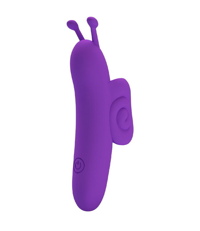 Rimba Pretty Love - Snail - Krachtige Vingervibrator - Paars