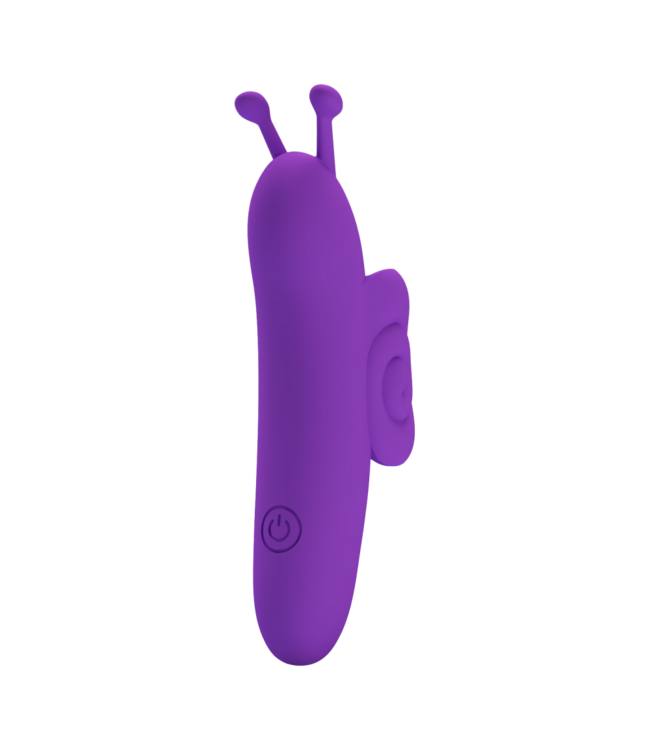 Rimba Pretty Love - Snail - Krachtige Vingervibrator - Paars