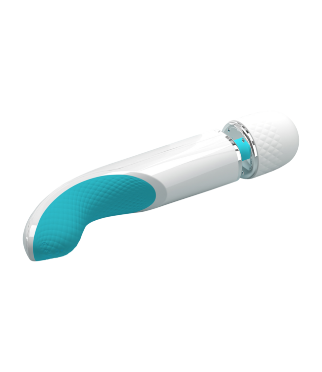 Rimba Pretty Love - Azlins - Kleurrijke Massager - Wit/Blauw