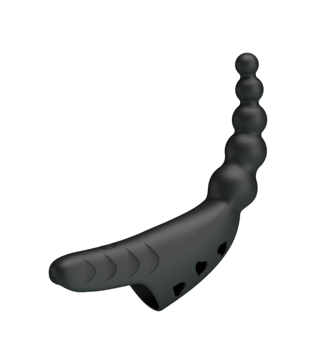 Rimba Pretty Love - Jordin - Krachtige Vingervibrator - Zwart