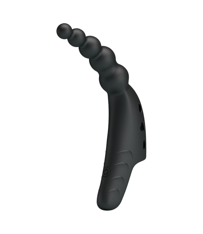 Rimba Pretty Love - Jordin - Krachtige Vingervibrator - Zwart