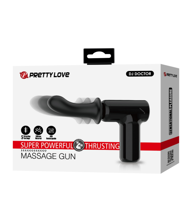 Rimba Pretty Love - DJ Scholar - Massagepistool - Zwart