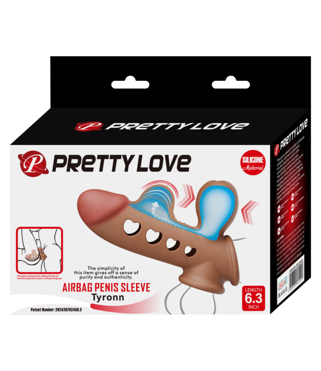 Rimba Pretty Love - Tyronn - Airbag Penis Sleeve - Nude