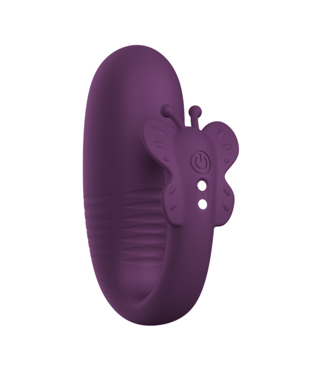 Rimba Pretty Love - Klay - Thrusting Ei-vibrator (app gestuurd) - Paars