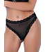 Daring Intimates Mix & Match Mesh thong with ruched-back