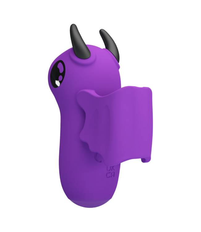 Rimba Pretty Love - Mini Fun Toys - Magic Devil - Vinger Vibrator - Paars