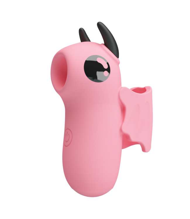 Rimba Pretty Love - Mini Fun Toys - Magic Devil - Vinger Vibrator - Roze