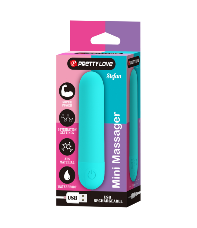 Rimba Pretty Love - Stefan - Mini Massager - Groen
