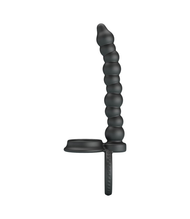 Rimba Pretty Love - Dillion - Cockring Anaal Kralen - Zwart