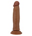 Rimba Pretty Love - Keon - Sliding Skin Realistic Dildo 21,4cm - Bruin