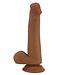 Rimba Pretty Love - Tallen - Sliding Skin Realistische Dildo 22cm - Bruin