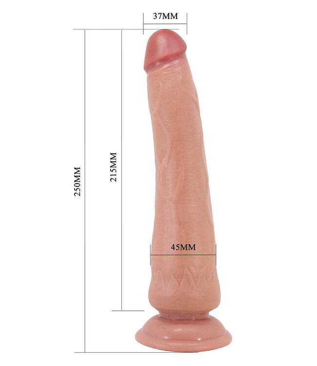 Rimba Pretty Love- Tiemeyer - Sliding Skin Realistic Dildo 25cm - Nude