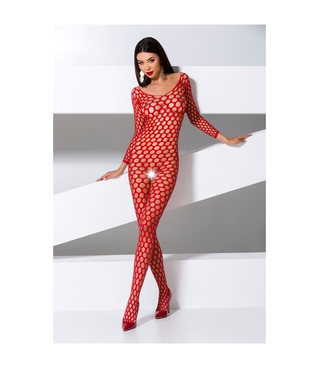 Passion Passion - BS077 Catsuit - Rood