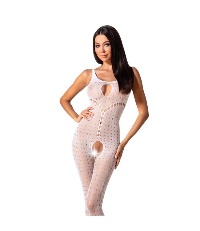 Passion Passion - BS078 Catsuit - Wit