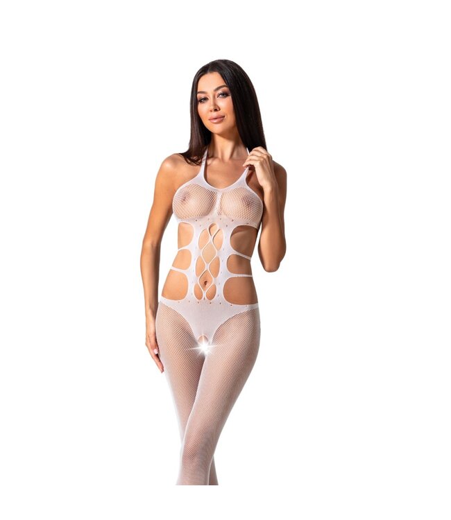 Passion Passion - BS084 Catsuit - Wit