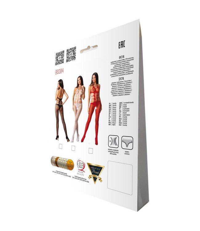 Passion Passion - BS084 Catsuit - Wit