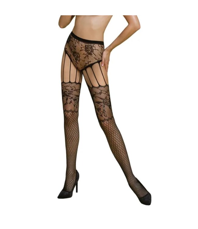 ECO Passion Passion ECO - S004 Bodystocking - Zwart