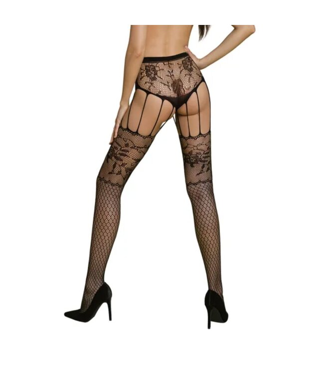 ECO Passion Passion ECO - S004 Bodystocking - Zwart
