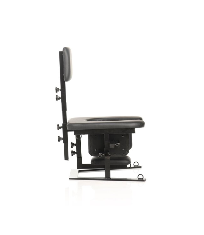 XR Brands XR Brands - Pleasure Throne Orale Seks Stoel - Zwart