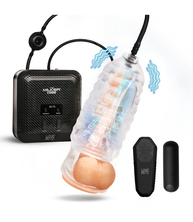 XR Brands XR Brands - The Milker Stamina - Zwart