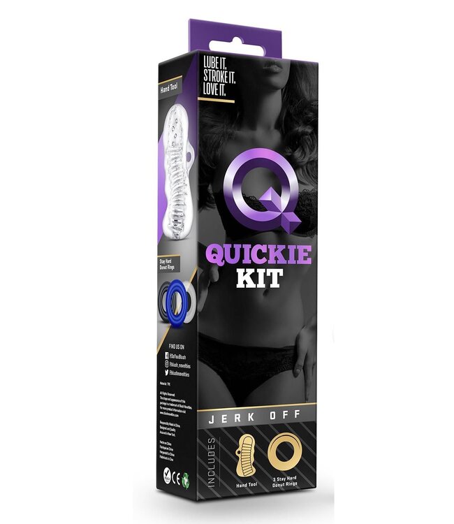 Blush Blush - Quickie Kit Jerk Off Sleeve en Cockring Set