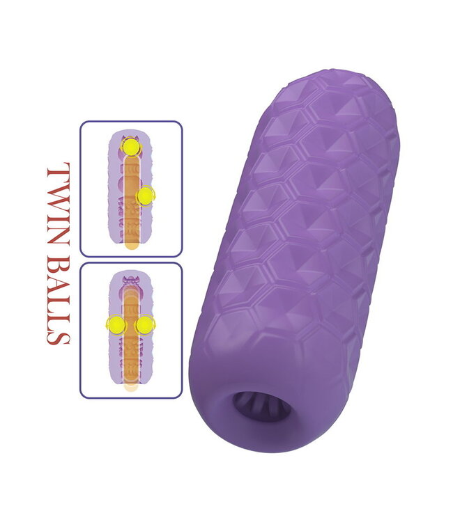 Rimba Pretty Love - Venus-X - Twin Balls Masturbator - Paars