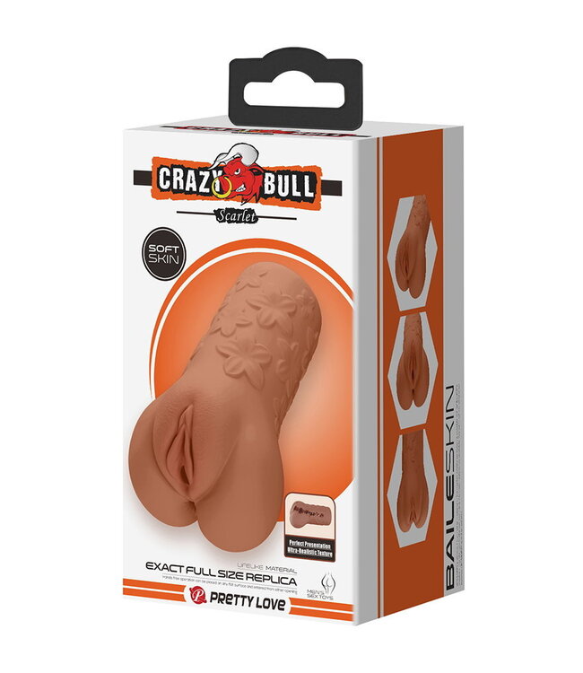 Rimba Crazy Bull - Scarlet - Masturbator voor mannen - Bruin