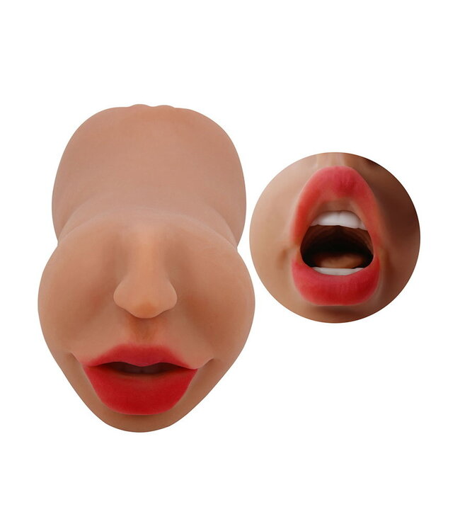 Rimba Crazy Bull - Zoey - Premium Dual Channel Mannelijke Masturbator - Bruin